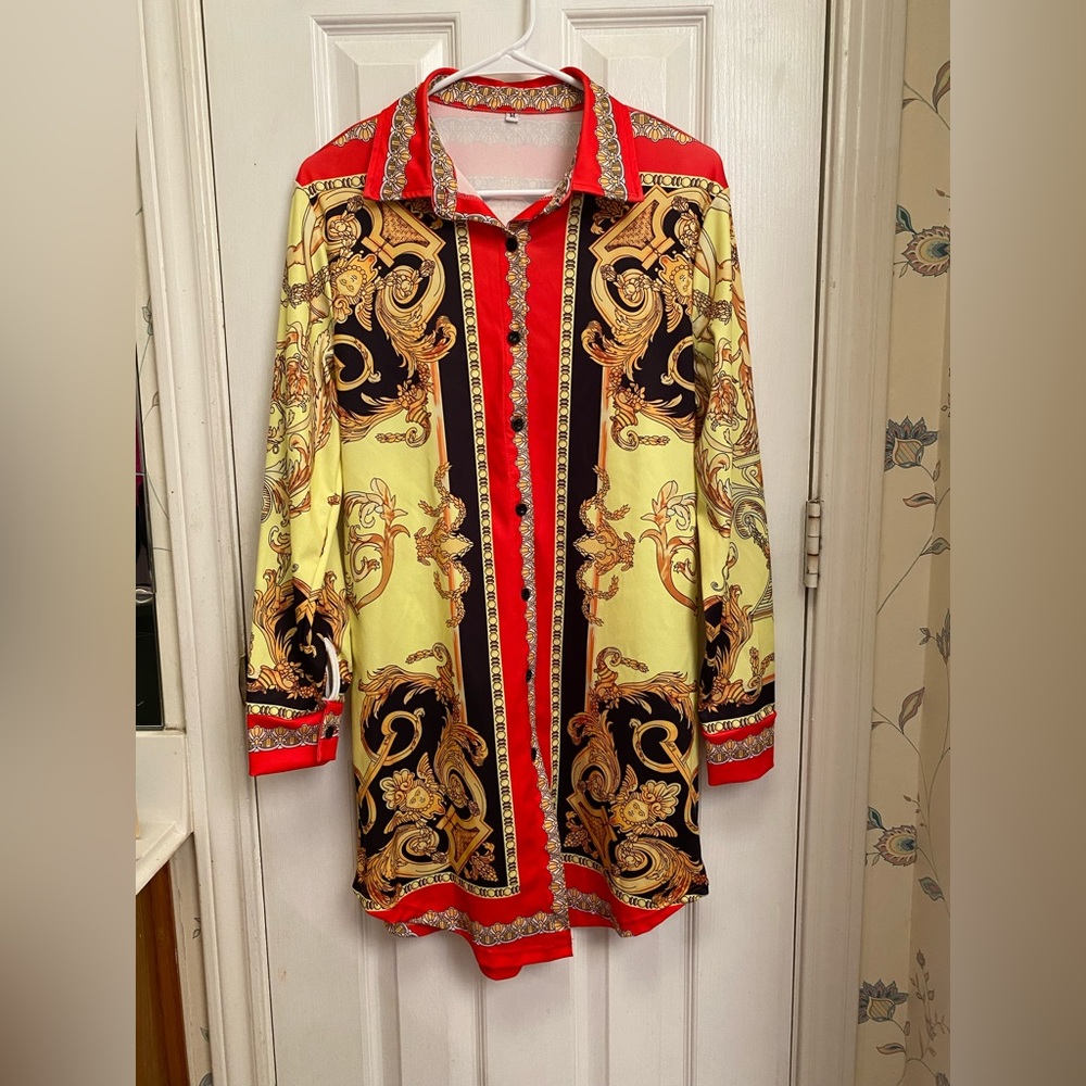 Versace inspired dress